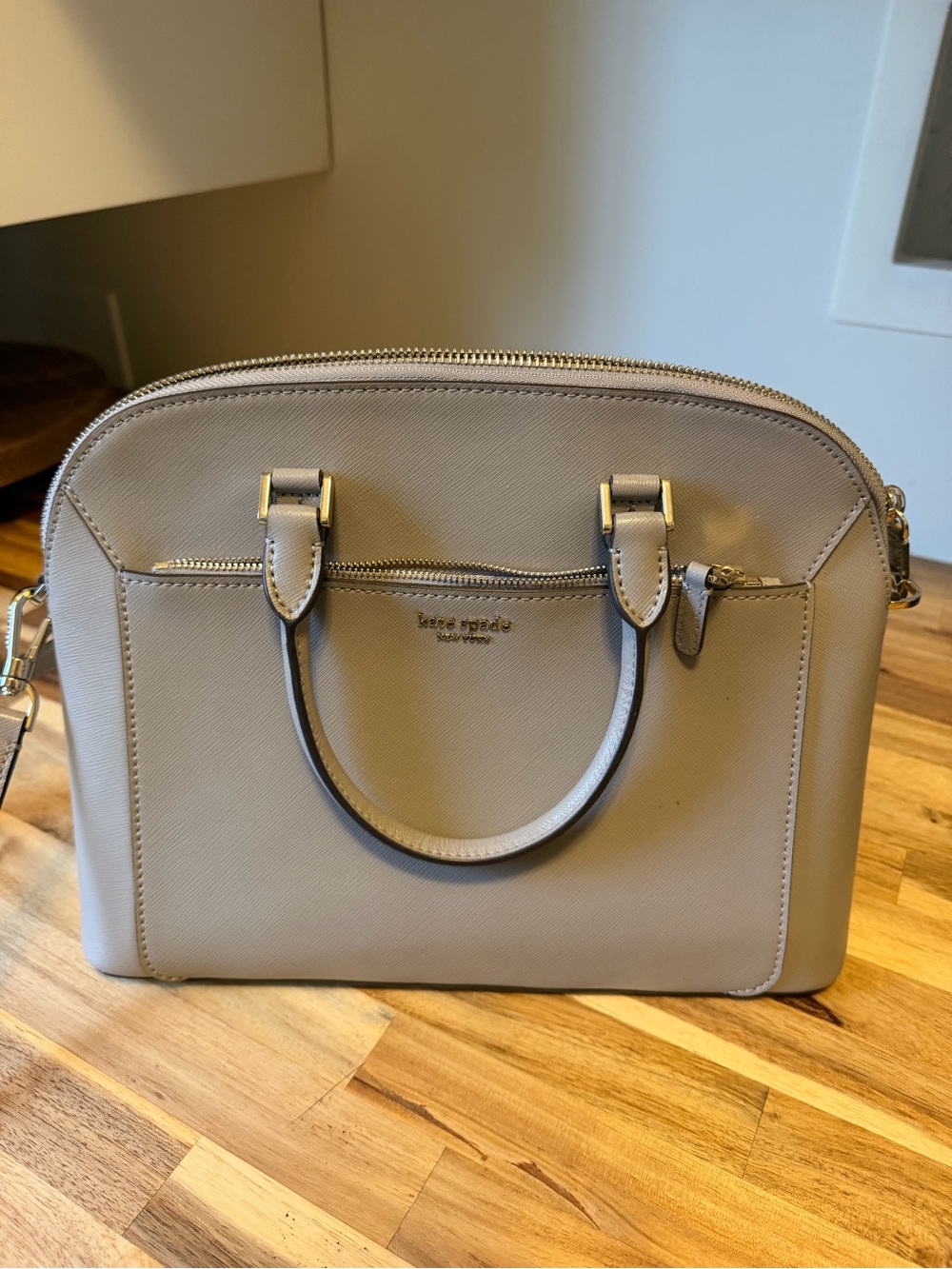 kate spade Beige Dome Satchel